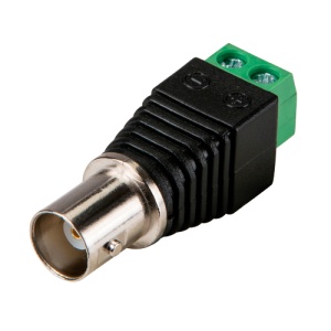 SAFIRE Connecteur - Femelle BNC - Sortie + / 2 Terminaux - 40 mm (FO) - 14 mm (AN) - 4 g