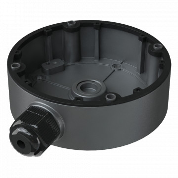 SAFIRE SAMART DRIVE BOX - pour les chambres à dôme - APT pour Utilisation en extérieur IP66 - Installation du plafond ou mur - Diamètre de base 117,9 mm - Passeur de câble