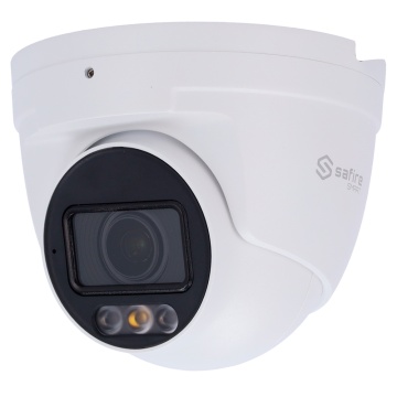 Safire Smart - Câmara Turret IP gama E1 AI - Resolução 4 Megapixel (2566x1440) - Lente motorizada 2.8~12mm | IR&amp;Led até 50m - IA: Classificação de humano e veículo - Impermeabilização IP67 | PoE (IEEE802.3af) | P2P