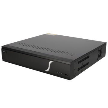 Safire Smart - Gravador NVR para câmaras IP da gama B2. - 32CH (16 Portas PoE) / Compressão H.265S / 8HDD - Resolução até 12Mpx / Largura de banda 192Mbps - HDMI 4K, HDMI FullHD e VGA / Dewarping Fisheye - Reconhecimento facial, metadados de vídeo