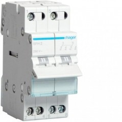 SFH232 - Modular Wechselrichter S/Punkt Null, 2p 32A Hager EAN: 3250615510891
