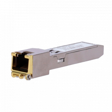 SFP+ Transceptor Module - Copper port with RJ45 connector - Supported speeds 10/5/2.5/1gbps - up to 30m distance up to 10gbps - IEEE 802.3az efficiency standard - Metallic box