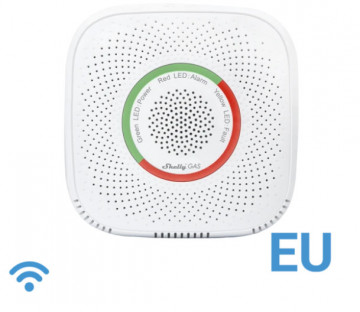 SHELLYGASLPG - SENSOR GAS GPL INTELIG WIFI C/ ALARME Hijo E Lum