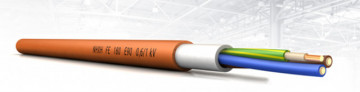Silikonkabel 3G2,5 orange E180 -Preis für Meter