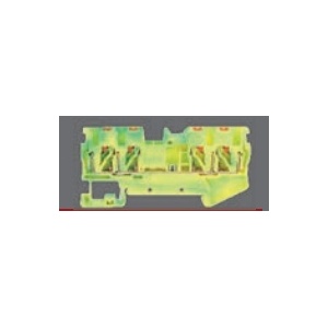 SOFLIGHT – SL-BD4025PI-PE – Vierfach-Push-in-DIN-Schienen-Anschlussblock. Leitung 0,2-2,5 mm 800 V/31 A V/A