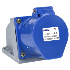 SOFLIGHT - FTI -123-6 - IP 44 2p+T 32A 230V