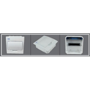 SOFLIGHT - SL-CP52008 - Quadro Embutir 8 Modulos com Porta Opaca