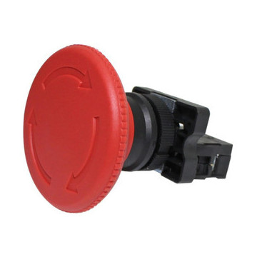 SOFLIGHT - SL -CPB01 -MAS542 - Mushroom button with Enc. Red M22 Plastic