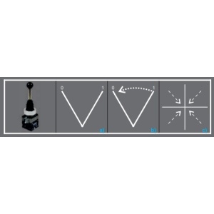 SOFLIGHT - SL -CPB02 -PA12 - Manipulus 2 fixed positions met. 2NO
