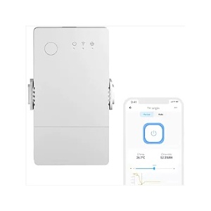 SONOFFTHR320 - Módulo Inteligente de Temperatura e Humidade WiFi (100..240VAC - 20A)