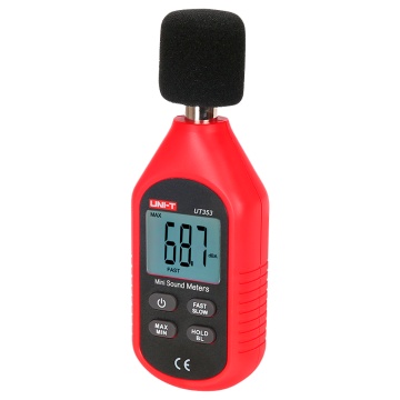 Sound level meter - noise capture up to 130 dB with rapid response - retroiliminated LCD display - ergonomic, lightweight and intuitive - automatic interface design