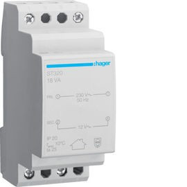 ST310 - Transf. Security 230V/24V 20VA 4M HAGER EAN: 3250615512246