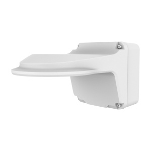 Suporte de parede - Caixa de conexões - Apto para uso no exterior - 128.mm(Al) x 126.2(An) x 235(Fo) - Compatível com Uniview - Passador de cabos