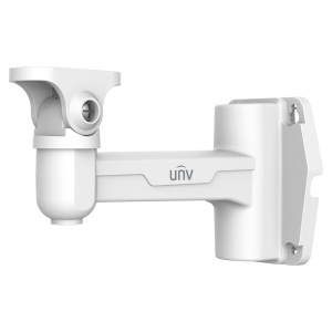 Suporte de parede - Para câmaras box - Adequado para utilização ao ar livre/indoor - Cor branco - 183.7 (Fo) x 104.2 (Al) x 73.2 (An) mm