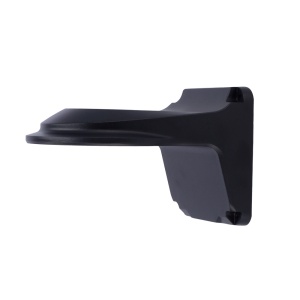 Suporte de parede - Para câmaras dome - Apto para uso no exterior - Prensa-cabos | Cor preta - 126 mm (Al) x 126 (Lg) x 188 (Pf) mm - Cor preto
