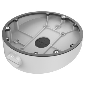 Suporte de teto inclinado - Apto para dome - Apto para uso no exterior - Cor branco - Liga de alumínio - Ø 167.5 × 48.7 (Al) mm