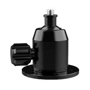 Suporte para câmara térmica Cube - Liga de alumínio - Giro: 360°,Inclinación: 90° - Capacidade de carga 400 g - Dimensões Φ 50 × 56.5 mm,/90 g - Cor Preta