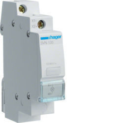 SVN135 - Indicatore LED incolore 12/48V AC/DC HAGER EAN:3250615725516