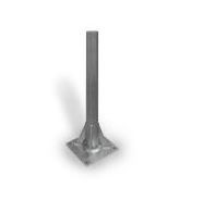 "T" zinc+RPR Solo Dimensions: 750x200mm (Ø 60 x 2.9mm)