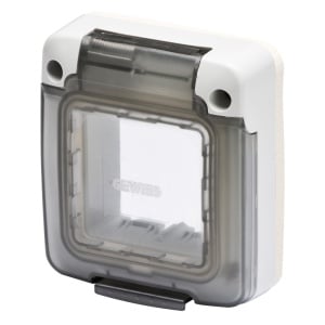 Tampa estanque de 2 módulos SYSTEM, IP65