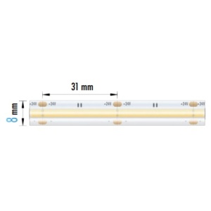 Tape LED EcoB 15W 24V 3000K IP65 5MT