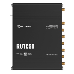 Teltonika Router 5G Industrial – 5G Sub-6Ghz SA/NSA – Dual-SIM-Dual-Modem – Wi-Fi 6 – GNSS-Positionierung – 5 RJ45-Gigabit-Ethernet-Ports