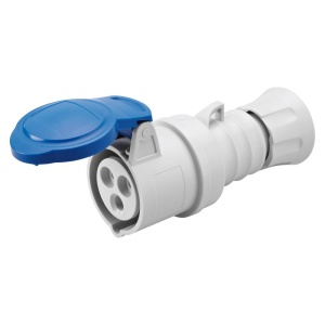 Tomada móvel, IP44/IP54, 2P+T, 16 A, 230 V, 6 h