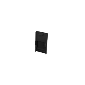 Topo de Plástico Preto para perfil FIXO M1
