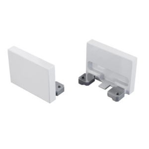 Topo p/ Perfil Aluminio Encastrar c/Aba PF201