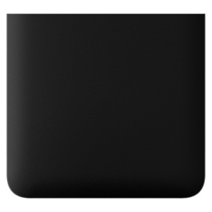 Touchpanel für einen vertikalen Lichtschalter – AJ-LIGHTCORE-1G-VERT / -2W-VERT-Kompatibilität – LED-Hintergrundbeleuchtung – Kontaktloses seitliches Touchpanel – schwarze Farbe – Ajax – Vertical LightSwitch SideButton