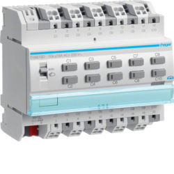 TYA610D - Actor Bin / EST 10 canaux 16A Cap Knx -S Hager Ean: 3250616059757