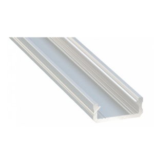 Type D PFA1197+So. - Alum profile. BASIC LINE CAVINENTE 16X6.3X2000mm W/ Semi-Opaline Diffuser 1un