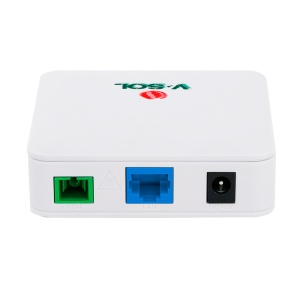 V-SOL ONT XPON - 1x PON 1x LAN RJ45 10/100/1000/2500 Mbps - Ideal para FTTH doméstico e empresarial