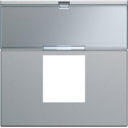 WXD206T - Gallery 2m Mirror vdi w/ p -etiq., ALUM HAGER EAN: 3250617190800