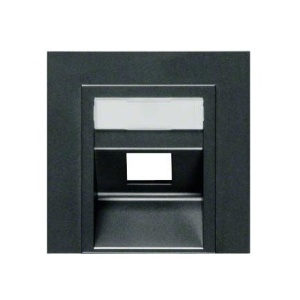 Wya517 - Mirror RJ45 Cat.6A Simple, Anthracite