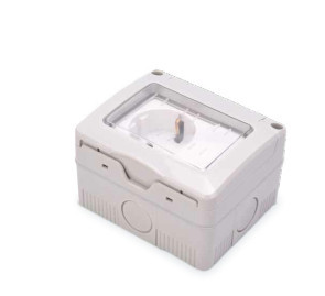 001203753 - 8433373037533Interruptor + base de salida Chamas 16A IP55
