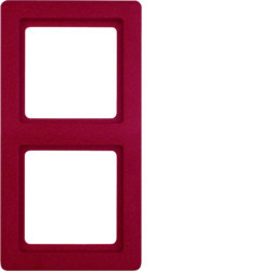 10126062 - Q.1 - quadro x2, encarnado HAGER EAN:4011334312369