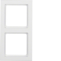 10126099 - Q.3 - quadro x2, branco HAGER EAN:4011334370024