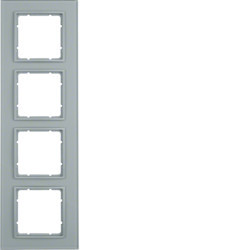 10146414 - B.7 - marco x4, Vaso aluminio HAGER Ean:4011334303985
