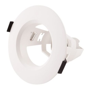 101555002 - Suporte de lâmpadas encastrável Ø120mm E27 Branco