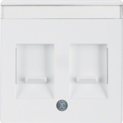 11816089 - Q.x - esp. Double RJ P.-Etiq., White Hager Ean: 4011334313977