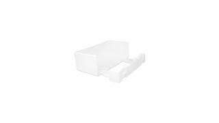 13085 Abr TOPO P/CALHA 100X60 BRANCO -- 5603011035365