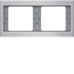 13637003 - K.5 - Tableau X2 Horiz., Aluminium Hager Ean: 401133437771