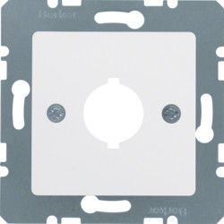 14311909 - Centro pré-corte Ø18,8mm, branco mate HAGER EAN:4011334321620