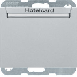 16417134 - K.1/K.5 - Encerrar. tarjeta hotel, alumbre HAGER Ean:4011334404835