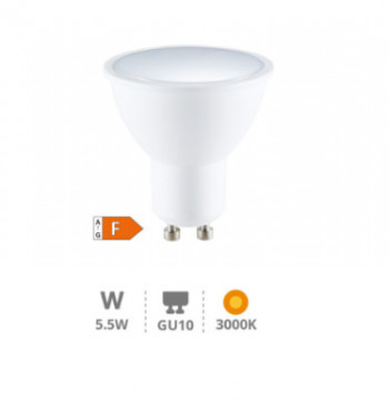200621009 - 84333373057012 LED Dicroical LED 5.5W GU10 3000K