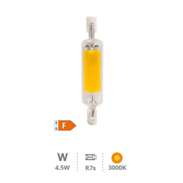 200650051 - 8433373075252Lâmpada lineal LED Capítulo 78mm R7s 4,5W 3000K