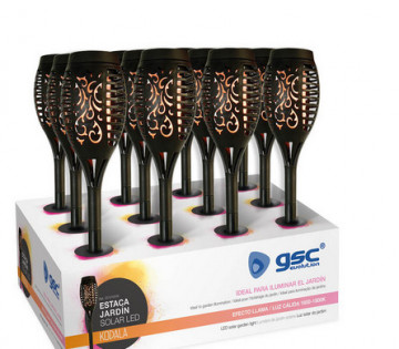 201210016 - 8433373069619Estaca solar de jardim Kodala LED 1600-1800K IP44 - caixa exp de 12 unidades