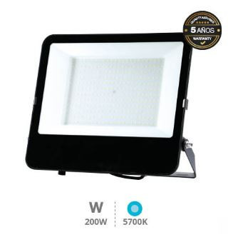 202600113 - Projecteur en aluminium LED 200W 5700K IP65 Black - Pro Line