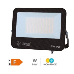 202600155 - Projetor alumínio LED Bassarel 50W 4000 - 5000 - 6500K IP65